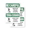 Signmission Safety Culture Sign, 5 in Width, Vinyl Decal, Rectangle, Bilingual OS-2PACK-BC-D-57-L-10066 - alternate 1